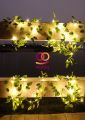 10 ft Long Artificial Bails Fairy Lights String-Switch Opperated, Perfect for Function Home,  Office, Wedding And Decoration. 