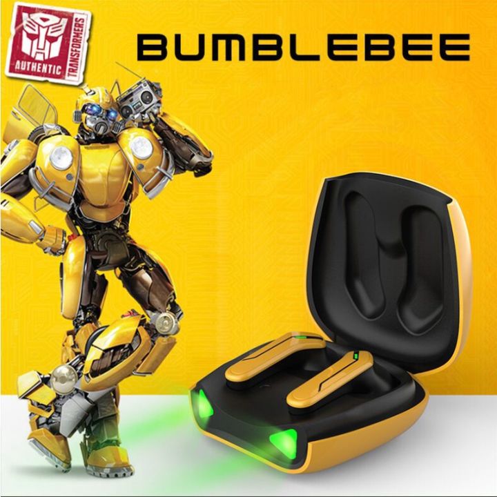 🔥Original product+Free shipping+COD 🔥(COD)Latest Bumblebee Gaming Low Latency Wireless Earbuds Semi In-ear Mic Pure Sound Quality Bluetooth Game Earphones R05