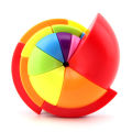 The FanXin Nautilus Cube 3x3 Stickerless multi-colored nautilus shell Rubiks Cube Brain Game challenging puzzle!. 