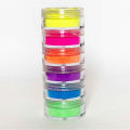 Neon Color Pigments Mica Powder Each Color 3 grams Bright Fluorescent Color Pigments for Epoxy Resin, Soap Making, Nail Polish, Lip Gloss, Eye Shadow, Slime & Candle. 