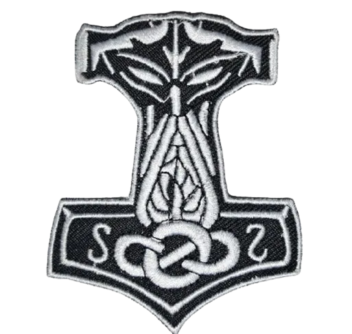Mjolnir%20Viking%20Thor%20Hammer%20Loki%20Odin%20Iron%20On%20Patch%20badge%20for%20t%20shirt%20bag%20cap%20jeans%20badge#079%20-%20Image%202