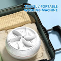 TRUMIL USB Powered Mini Washer Removes Dirt Mini Turbo Washer Spinning Rotating Smart Cleaning Washing Machine Portable for Travel Home. 