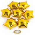 5 PCs 8" Small Stars Foil Balloons For Birthday Decoration Items For Boys Or Girls/ Birthday Decoration/Baby Shower. 