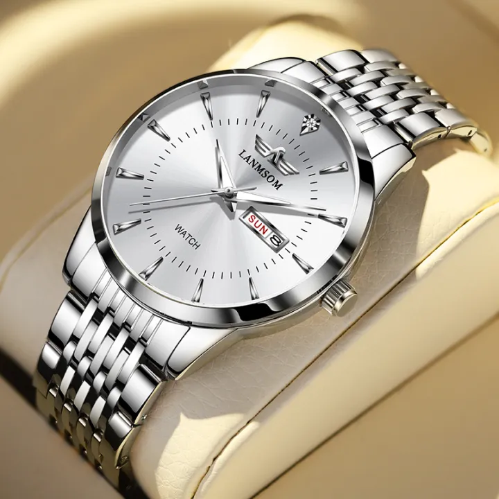 LANMSOM%20Men's%20Waterproof%20Watches,%20Casual%20Business%20Calendar%20Quartz%20Watches%20With%20Steel%20Strap%20-%20Image%206