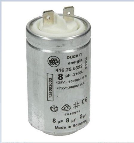 AEG ELECTROLUX KONDENSATOR Wäschetrockner 8uF 450V 1250020334 125002033 EUR 10,95 - DE