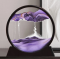 3D Moving Sand Art Lamp, Sand Lamp, Flowing Sand Painting - Sandscape Painting - Sand Clock - Moving Sand Art - Hourglass Sand Timer. 
