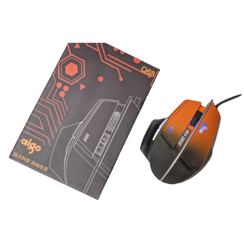 Aigo Q68 2400 Dpi Optical USB Gaming Mouse With 6 Keys