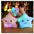 LED Star Pillow Furniture Glow Light Up Cushion Plush Toy Kids Gift Home Decor. 