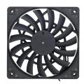 Mute 120Mm 12Cm PWM Cooling Fan Slim 12Mm,New 120X120x12mm DC 12V 0.20A 1400RPM Computer PC Case Chassis Cooler Quiet. 