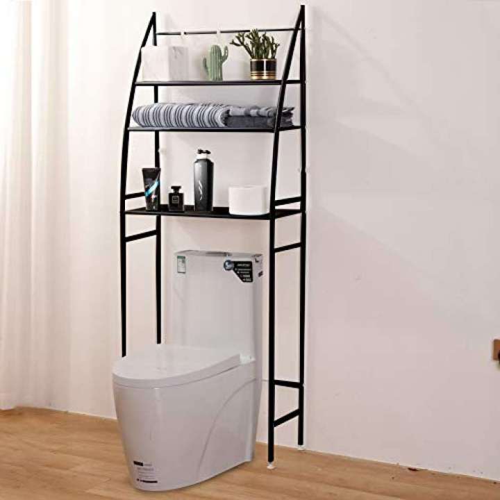 Day2day Mall Over The Toilet Bedding Rack 3 Tier Bathroom shelf Space ...