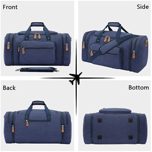 Blue%20canvas%20Travel%20bag%20for%20Travelling%20and%20picnic%20weekender%20Duffle%20Bag%20for%20clothes%20high%20storage%20capacity%20-%20Image%204
