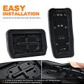 2x For Tesla Model 3 Y 2021 2022 Aluminum Alloy No Drilling Accelerator Brake Pedals Pad Anti-Slip Rest Pedals Cover Auto Parts-（grey）. 