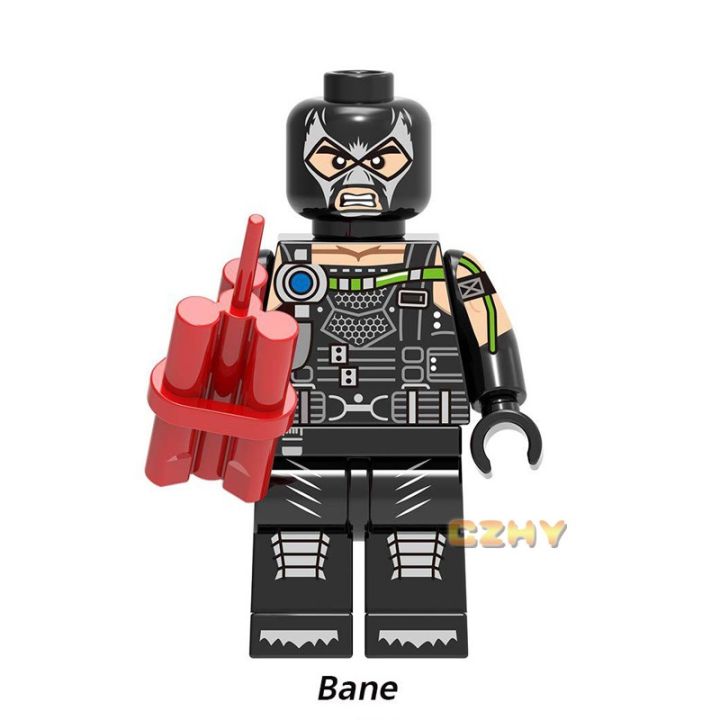 DC Comics mini figure Batman minifigures Joker Scarecrow Penguin bricks toys x0227