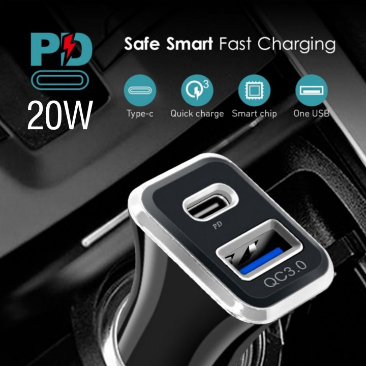 Original%2020W%20Super%20Fast%20Car%20Charger%20Type-C%20PD%20%7C%20USB%20Mobile%20Phone%20Chargers%20in%20Car%20for%20iPhone%20-%20Image%204