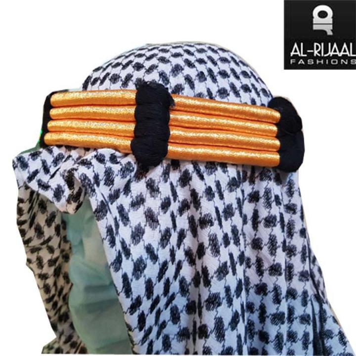 Saudi Tribal Style Agaal - Headring for Men