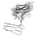 10Pcs Lanyard keychain for USB flash drive strap string black Sunlight Super Store. 