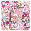 10/30/50PCS Kawaii My Sweet Piano Melody Stickers Sanrio Anime Decal DIY Car Luggage Phone Laptop Waterproof Cute Sticker Toys. 