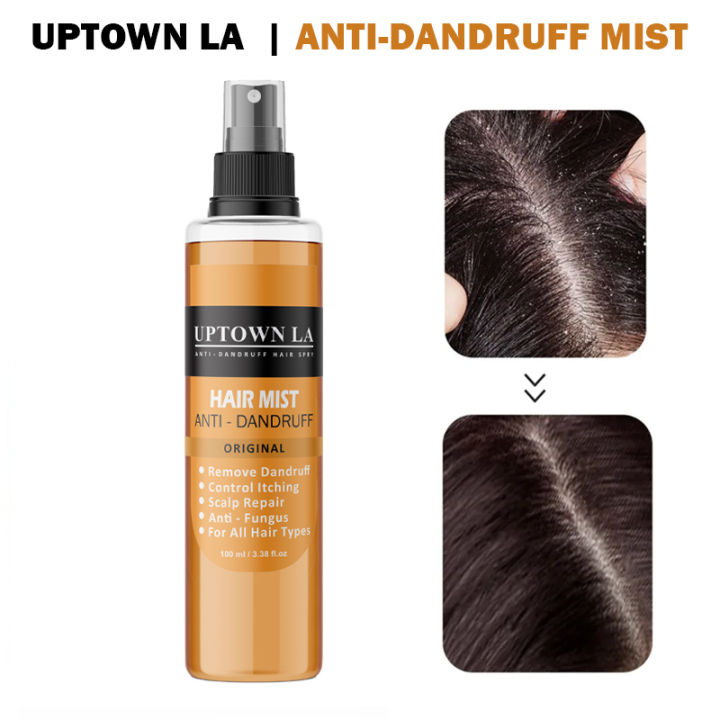 UPTOWN LA Anti Dandruff Hair Mist For Dandruff Removal and Itching Control For all Hair types