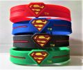 Superman Logo Bracelet/ Rubber Bands For Men & Boys. 