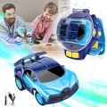 Kido Kraze Mini RC Car Watch Toy Cartoon Remote Control USB Electric Wrist Strap Racing Cars Watch For Children Gift Toy. 