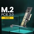 PCIE to M2 Adapter NVMe M.2 PCI Express Adapter 32Gbps PCI-E Card x4/8/16 M&B Key SSD Computer Expansion Add On Cards. 