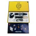 WATCH 4 PRO Round big smart watch dual strap Android Smartwatch Wearable Devices Smart Watch For Men. 