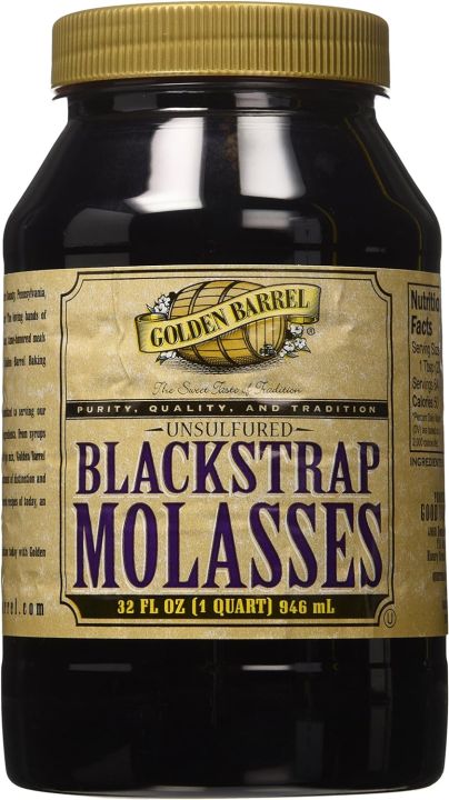 Golden Barrel Blackstrap Molasses (500ml. Wide Mouth)