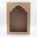 DIY Plain Box MDF Jharokha Design Box For Art Craft and Painting Size 8x12x1.5 Inches. 