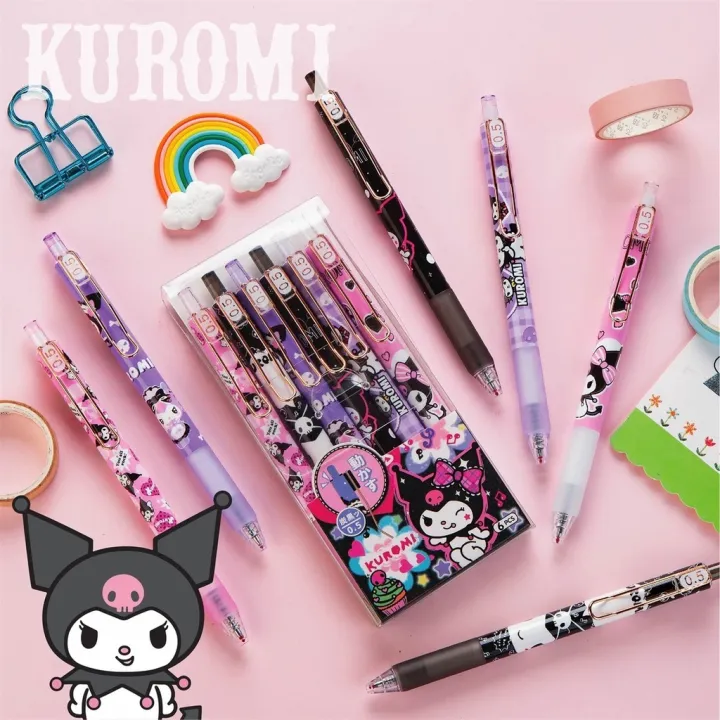 Kuromi%20Ball%20Pen%20Metal%20Pendant%20Press%20Gel%20Sanrio%200.5mm%20Black%20Water-Based%20Student%20Exam%20Signature%20Stationery%20Wholesale%20Exchange%20Gifts%20-%20Image%209
