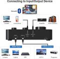 Rybozen Wireless Microphone Karaoke Mixer System, Dual Handheld Wireless Microphone for Karaoke, Smart TV, PC, Speaker, Amplifier, Wedding - Support HDMI, AUX In/Out ---- (OpenBox Condition). 