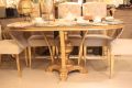 Mirror Top Round Dinning Table With 6 Chairs Home N Style. 