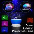 LED Rotating Star Night Light Lamp Romatic Starry Sky Projector. 
