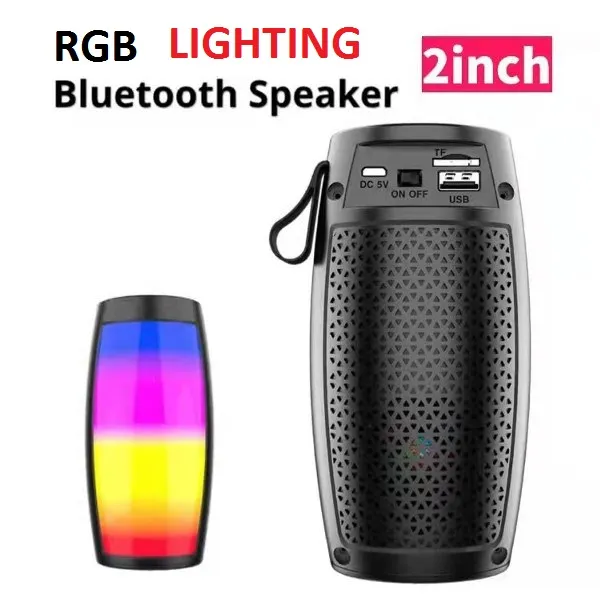 RGB LED Bluetooth Speaker , Premium Wireless Bluetooth Speaker with RGB ...