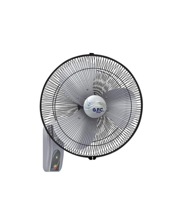 GFC Wall/Bracket Fan - Deluxe Plus Model 18'' - Copper Winding - Grey