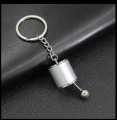Creative gift car metal keychain turbo gear hub pendant brake disc shock absorber Pendant. Metal Gear Box keychain and Disk Brake Metal Keychain Style Car Key Chain Gear Shift Knob Key Ring Gift / Stylish Metal Gear Box Design Car Key Chain. 