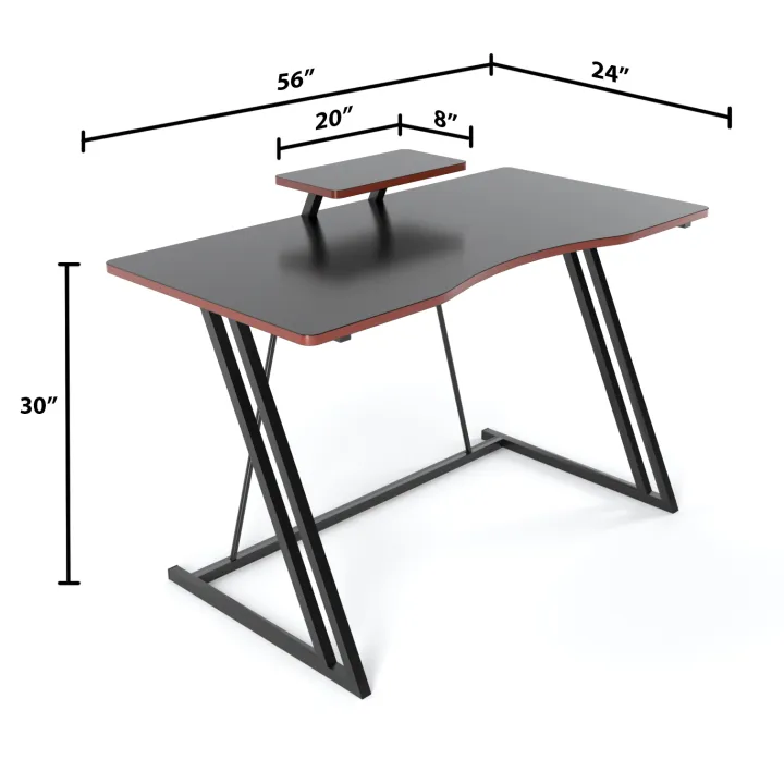 Gaming%20Desk%20with%20Monitor%20Riser%2056%20inches%20Gamer%20Computer%20Desk%20-%20Image%209