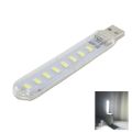 Double Sided 16 Led Portable Mini USB Night Light 5 Watt Mini bulb - White & Warm Light for Night Studying, Camping - Compatible with Laptop, Power Bank, and All USB Ports. 