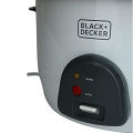 Black & Decker 4.5 Liter 1600W Metal Rice Cooker - White RC4500. 