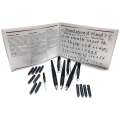 William Mitchell Calligraphy Pen Set - Complete 3 Pen Script Calligraphy gift set ● Designed for LEFT-HANDED writers ● Suitable for all levels. 