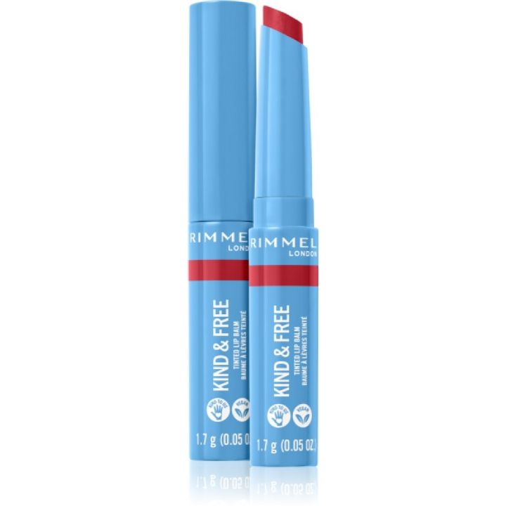 Rimmel- Kind & Free Lip balm Tinted Lip Balm  05 Turbo Red