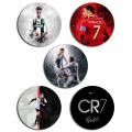 Football button badges (cristiano ronaldo) Pack of 5. 