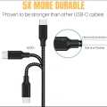 Type-C  Amazon Basics Data Cable Double Layer. 