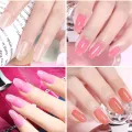 8 in 1 Poly Gel Nail Set 6W LED Lamp Nail Art UV Quick Extension Nail Kit. 