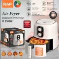 RAF New electric 6L Air fryer steam hot air cooker fryer oil free smart Deep fryers R.5361W - 1500 Watts. 