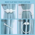 1PCS Pearl Magnetic Curtain Clip Curtain Holders Tieback Buckle Clips Hanging Ball. 