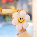 15cm Cute Smiley Flower Pendant Japanese Style Plush Toy Kawaii Flowers Doll Bag Pendant Keychain Home Decor Gifts Child Girl. 