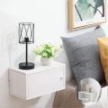 Modern Floating Bedside Table | Wooden Bedroom Bedside Cabinet Shelf | dressing table | Wall Mounted shelf | Floating Nightstand drawer | Floating shelf |. 