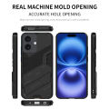 For iPhone 16 Plus Cool Punk Phone Case for iphone 16 plus Apple 16+ 6.7 inches Drop Resistant Phone Protective Cover with Invisible Stand. 
