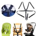 Baby Universal 5 Point Harness High Chair Safe Belt Seat Belts for Stroller Pram Buggy Children Kid Pushchair Child Dining Chair. 