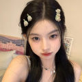 Sweet Hair Clip Jasmine Flower Small Hair Clip Spring Clip For Women Girls Delicate Hair Accessories Fashion Jewelry Yao Store. 